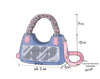 Splicing Hit Color Handbag